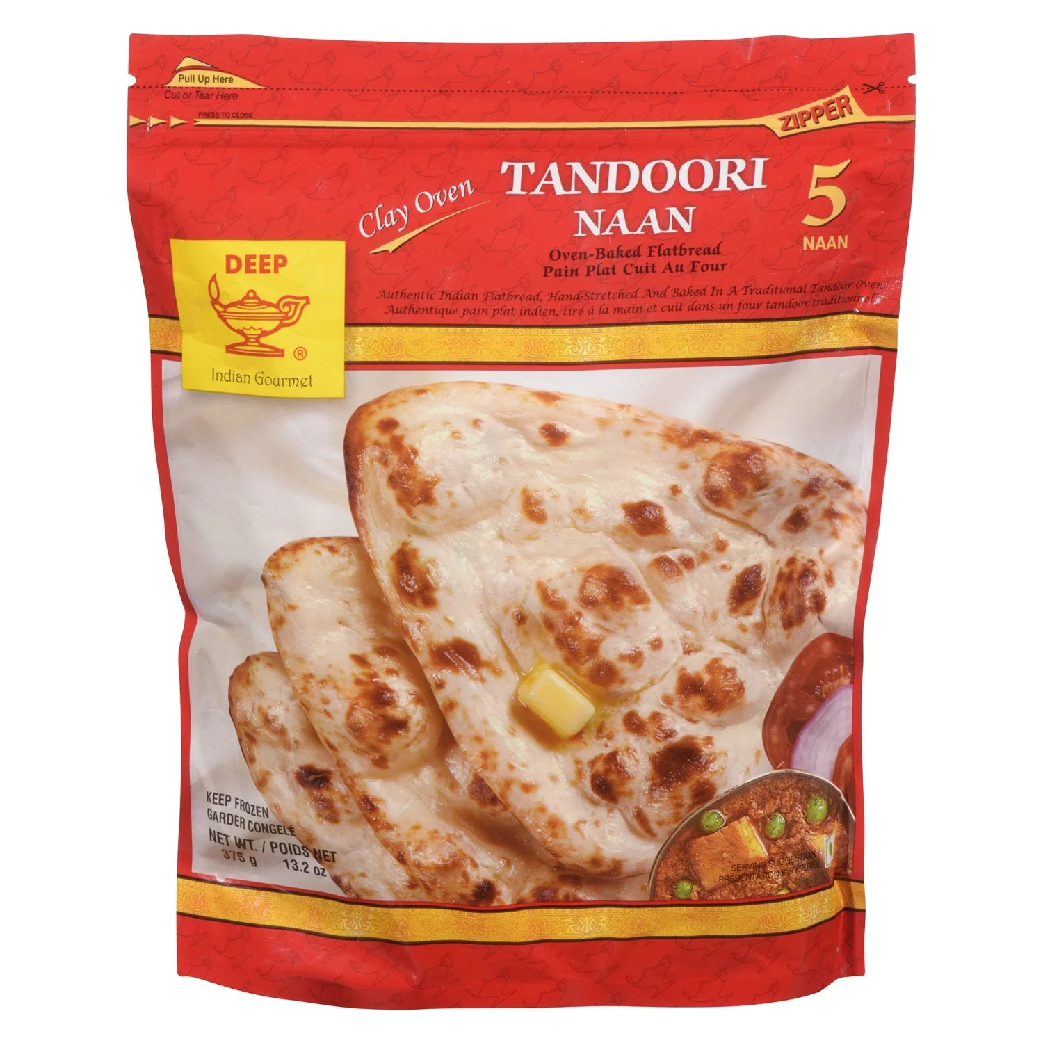 Deep Deep Frozen Tandoori Naan 
